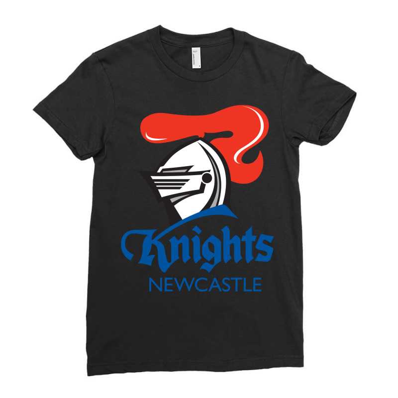 Newcastle Knights Ladies Fitted T-Shirt by SomArt | Artistshot