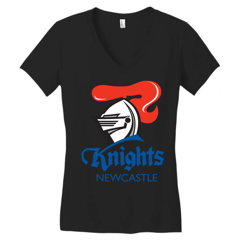 Newcastle Knights Women's V-Neck T-Shirt by SomArt | Artistshot