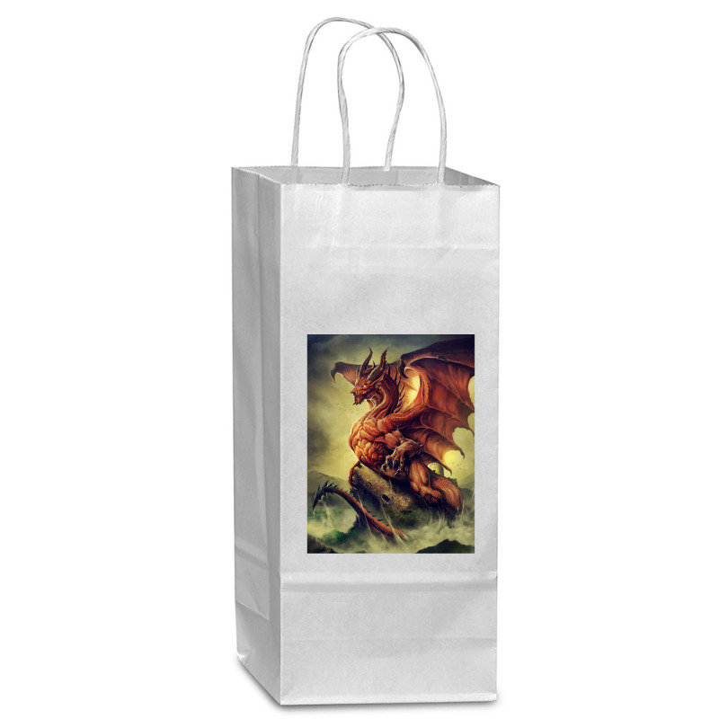 Owain Glyndwr Wine Paper Bag - 5 1/2 X 3 1/4 X 13 | Artistshot