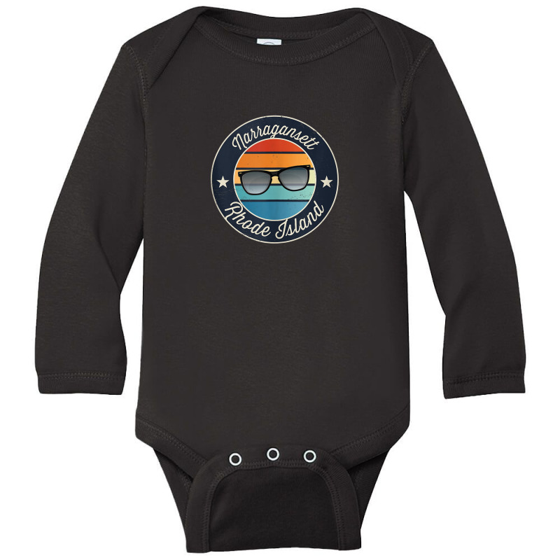 Narragansett Rhode Island Souvenir Graphic Tank Top Long Sleeve Baby Bodysuit by Vivu991 | Artistshot