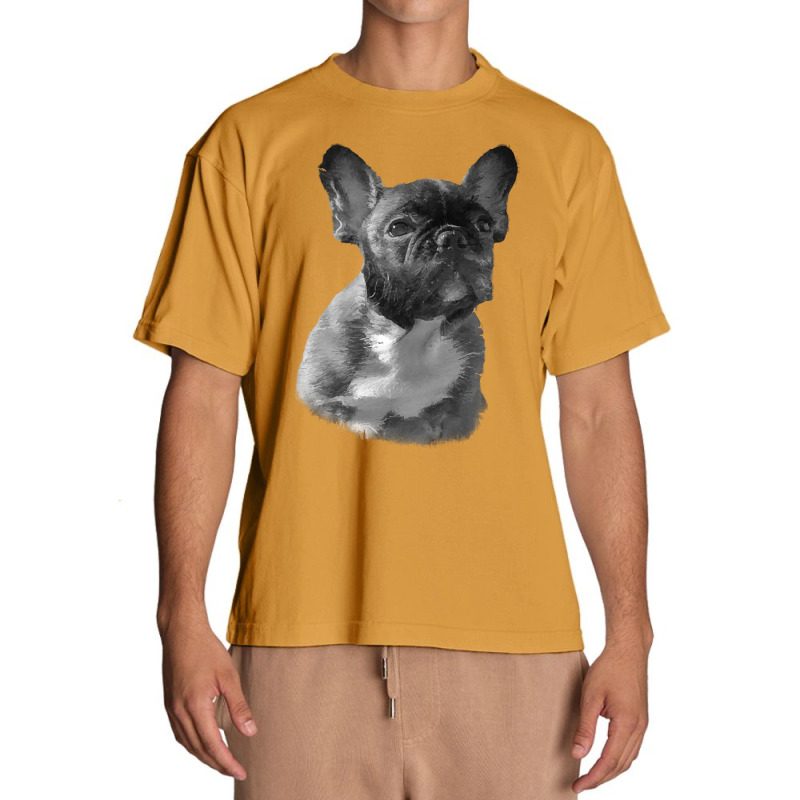 Bulldog With Sideburns T Shirtbulldog With Sideburns T Shirt Urban Heavy T-shirt by jordanianstroke | Artistshot