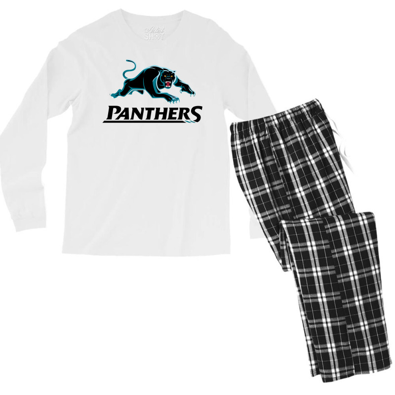 Penrith Panthers Men's Long Sleeve Pajama Set by SomArt | Artistshot