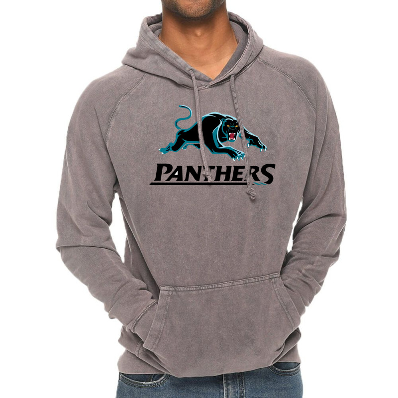 Penrith Panthers Vintage Hoodie by SomArt | Artistshot