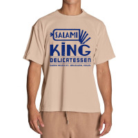 Salami King Jewish Deli T Shirt Jerusalem Israel T Shirt Delicatessen Urban Heavy T-shirt | Artistshot