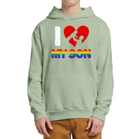 I Love My Son Father And Son For Dark Urban Pullover Hoodie | Artistshot