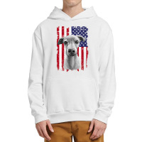 Dogs 365 Distress American Flag Italian greyhound Dog Usa Premium T S Urban Pullover Hoodie | Artistshot