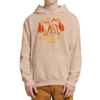 Take Me To Camp Summer Vacation Tropical Trip Camping T Shirt Urban Pullover Hoodie | Artistshot