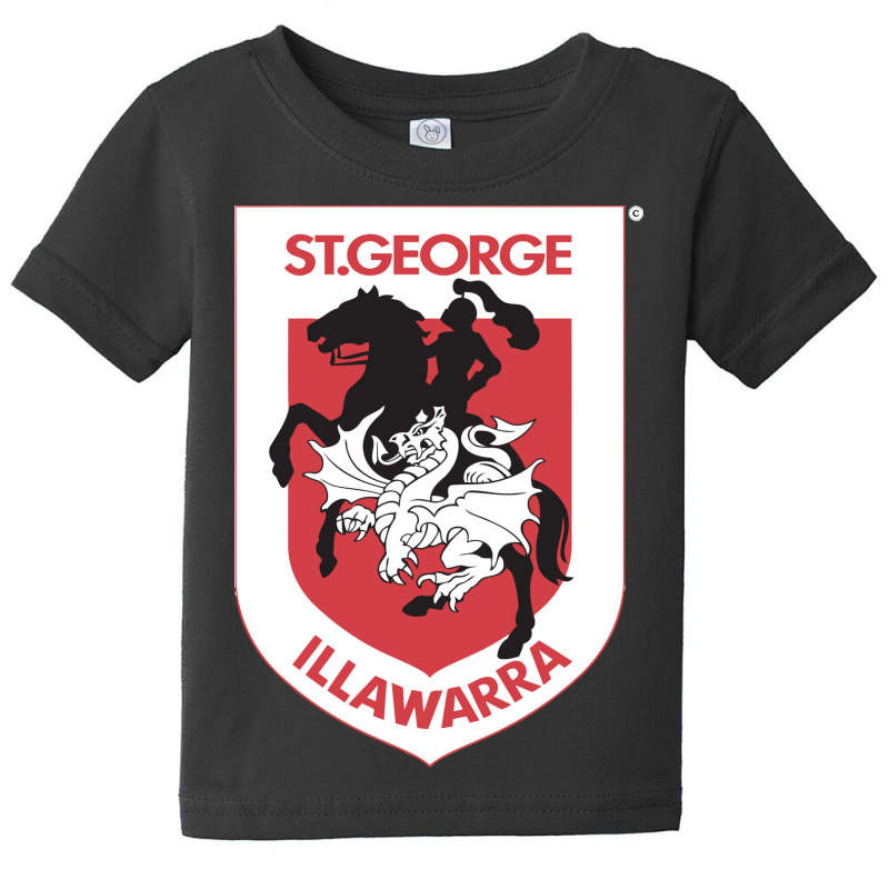 St. George Illawarra Baby Tee by SomArt | Artistshot