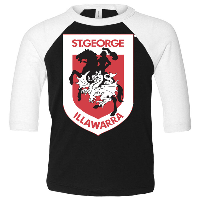 St. George Illawarra Toddler 3/4 Sleeve Tee by SomArt | Artistshot