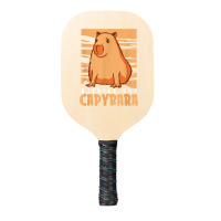 Capybara South American Rodent   Respect The Capybara T Shirt Pickleball Paddle | Artistshot