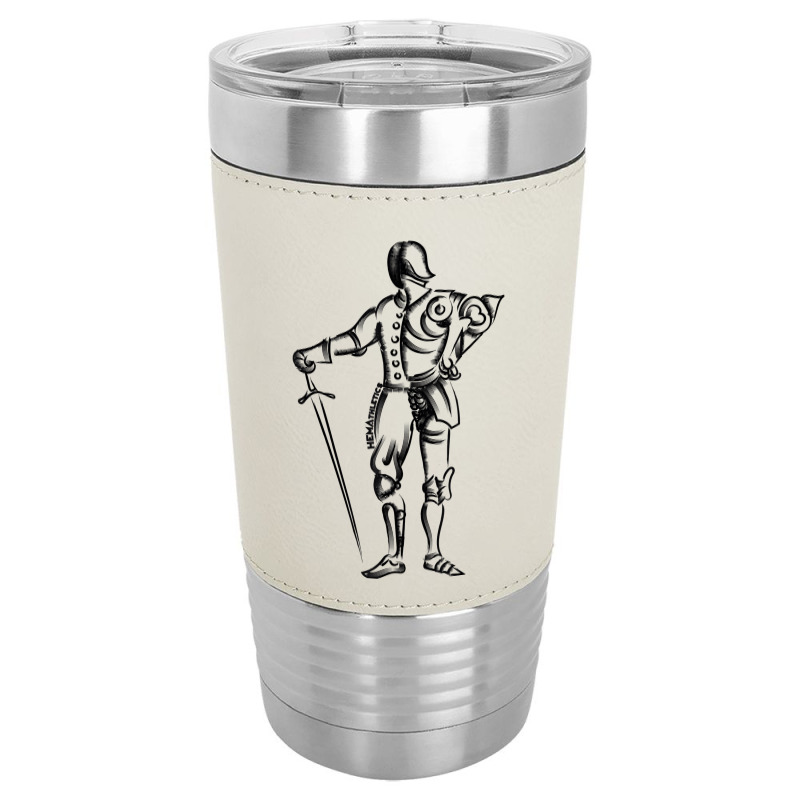 Duel Personality Hema Longsword Fencer T Shirt Leatherette Tumbler | Artistshot