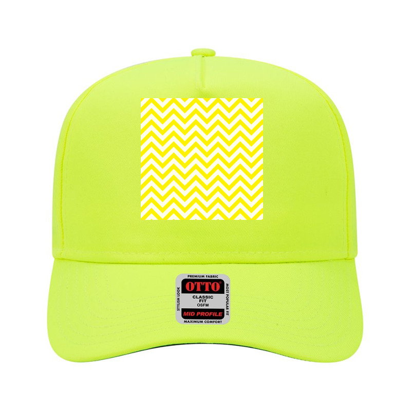 Yellow Color Pattern Adjustable Baseball Cap | Artistshot