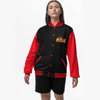 Red Barn Farm Animals Bomber Jacket | Artistshot