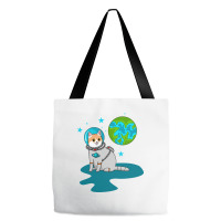 Astronaut Cat Tote Bags | Artistshot