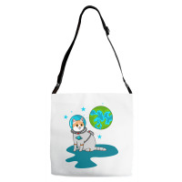 Astronaut Cat Adjustable Strap Totes | Artistshot