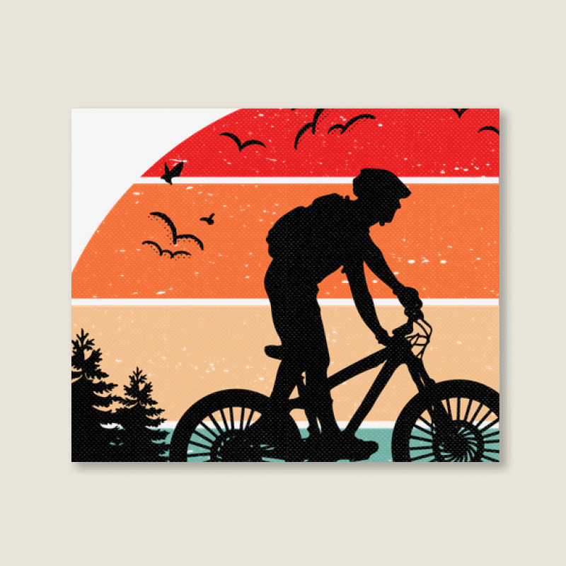 I Don't Need Therapy I Just Need To Go Cycling Landscape Canvas Print | Artistshot