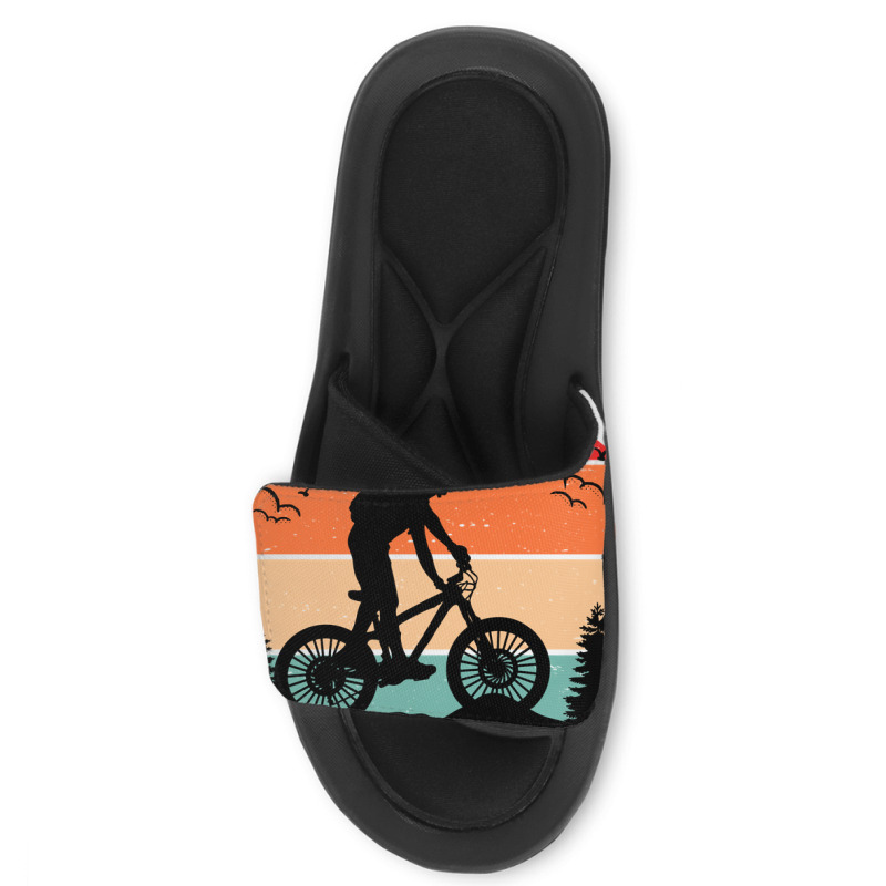 I Don't Need Therapy I Just Need To Go Cycling Slide Sandal | Artistshot