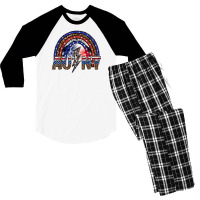 American Aunt Men's 3/4 Sleeve Pajama Set | Artistshot