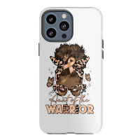 Aunt Of The Warrior Endometrial Cancer Iphone 13 Pro Max Case | Artistshot