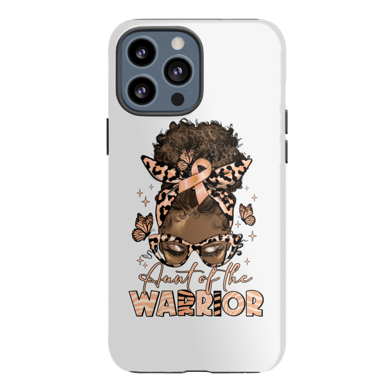 Aunt Of The Warrior Endometrial Cancer Iphone 13 Pro Max Case | Artistshot