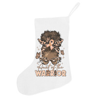 Aunt Of The Warrior Endometrial Cancer Holiday Stocking | Artistshot