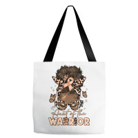 Aunt Of The Warrior Endometrial Cancer Tote Bags | Artistshot