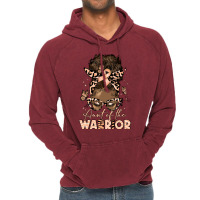 Aunt Of The Warrior Endometrial Cancer Vintage Hoodie | Artistshot