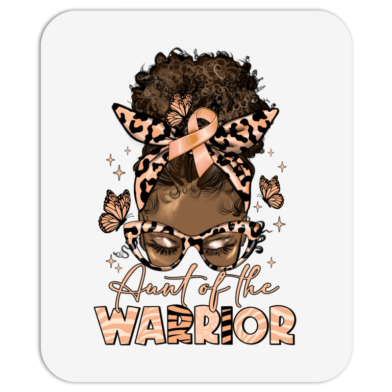 Aunt Of The Warrior Endometrial Cancer Mousepad | Artistshot