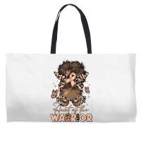 Aunt Of The Warrior Endometrial Cancer Weekender Totes | Artistshot