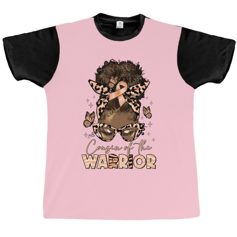 Cousin Of The Warrior Endometrial Cancer Graphic T-shirt | Artistshot