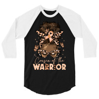 Cousin Of The Warrior Endometrial Cancer 3/4 Sleeve Shirt | Artistshot