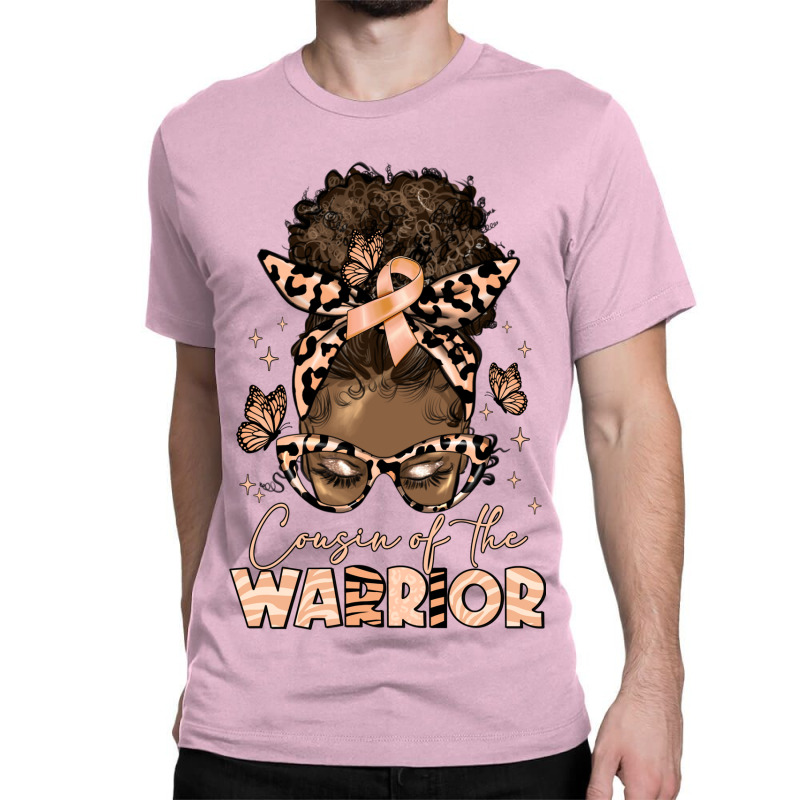 Cousin Of The Warrior Endometrial Cancer Classic T-shirt | Artistshot