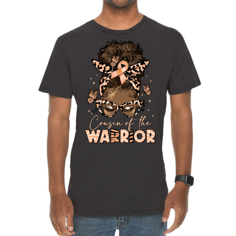 Cousin Of The Warrior Endometrial Cancer Vintage T-shirt | Artistshot