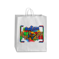 Autism Mimi Queen Paper Bag - 16 X 6 X 19 1/4 | Artistshot