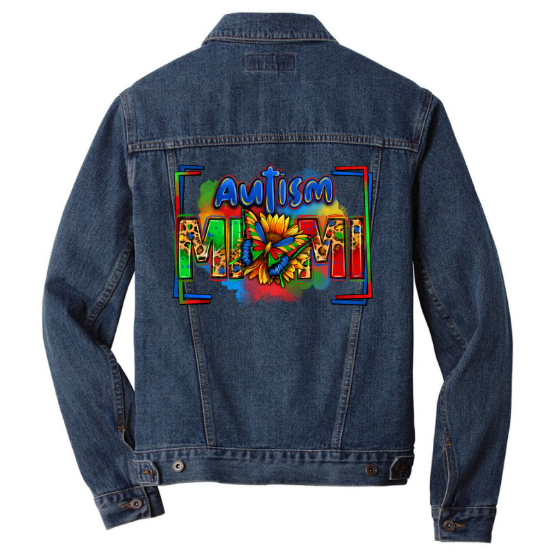 Autism Mimi Men Denim Jacket | Artistshot