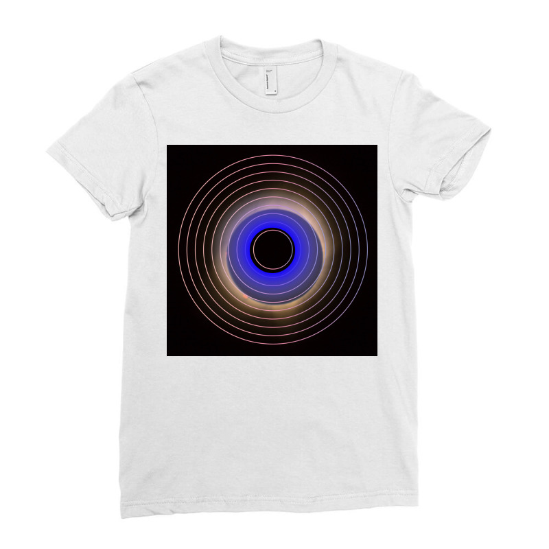 Circle Art Ladies Fitted T-Shirt by American choice | Artistshot