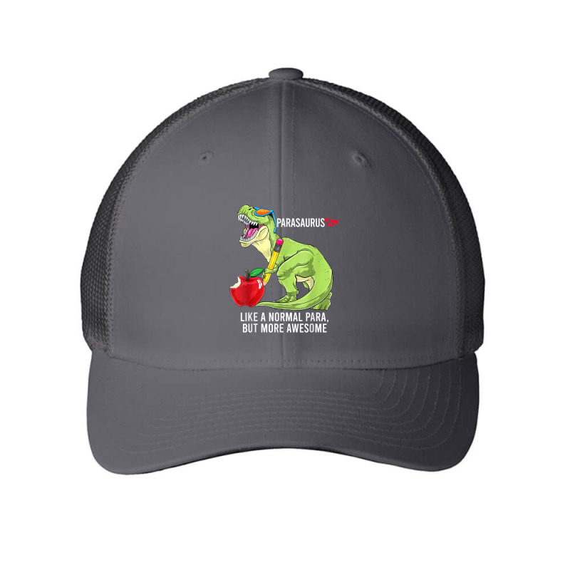 Parasaurus Rex Like A Normal Para, But More Awesome T Shirt Mesh Cap | Artistshot