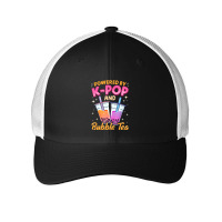 Bubble Tea Boba K-pop Music Lover Korean Milk Anime Mesh Cap | Artistshot