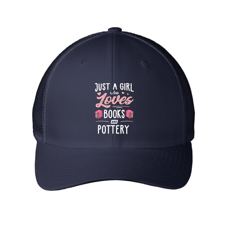 Just A Girl Who Loves Books And Pottery Gift Women Mesh cap by thangdinhsinhelf | Artistshot