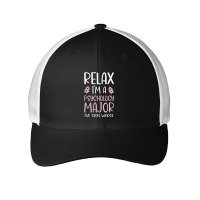 Relax I'm A Psychology Major Psychology Psychologist Student Mesh Cap | Artistshot