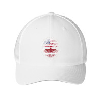 American Grown Latvian Roots Latvia Flag 1 Mesh Cap | Artistshot