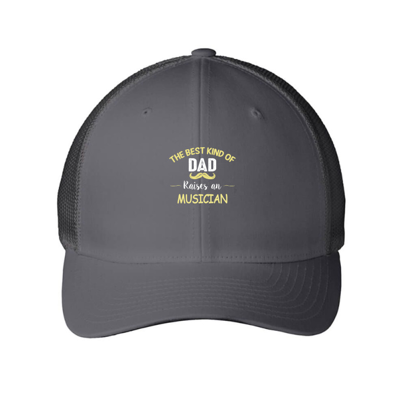 The Best Kind Of Dad Raises An Musician 1 Mesh Cap | Artistshot