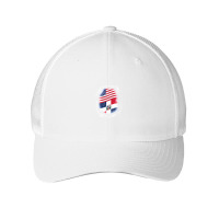 Dominican American Flag Mesh Cap | Artistshot