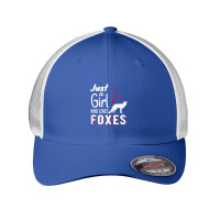 Just A Girl Who Loves Foxes Forest Animal Women T-shirts Mesh Cap | Artistshot