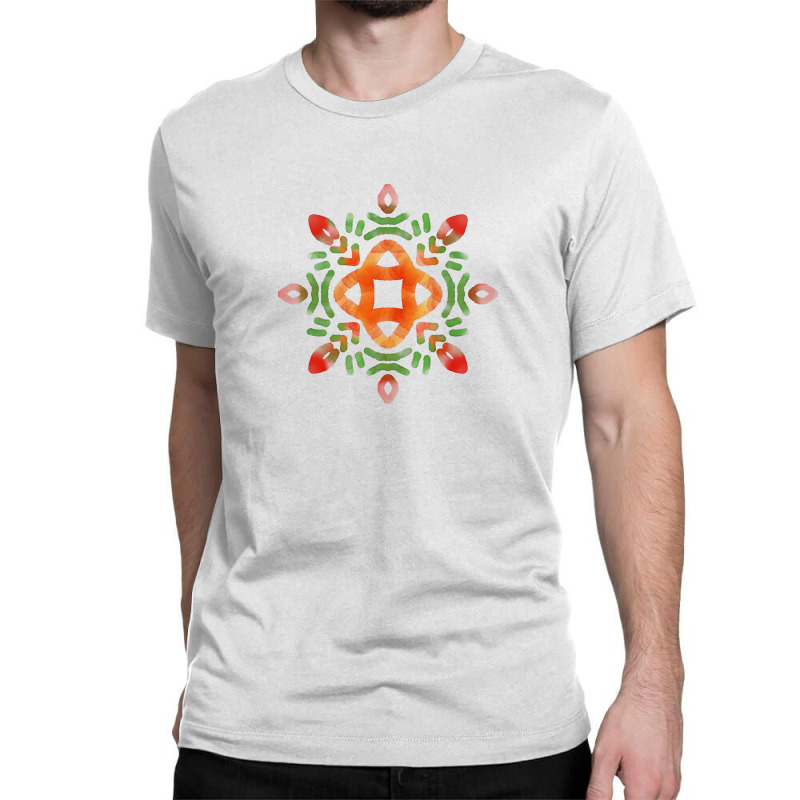 Folk Artwork Phulkari Art Gc-126-10 Classic T-shirt by GraphicCharms | Artistshot