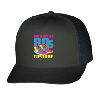 Retro 80s Lover Theme Party Lazy Costume Funny 80s Trucker Cap | Artistshot