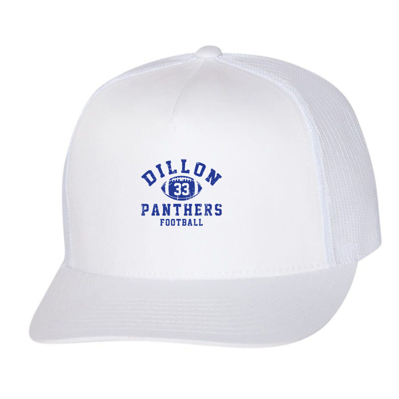 Dillon 33 Panthers Football Trucker Cap by RILEYALLEN | Artistshot