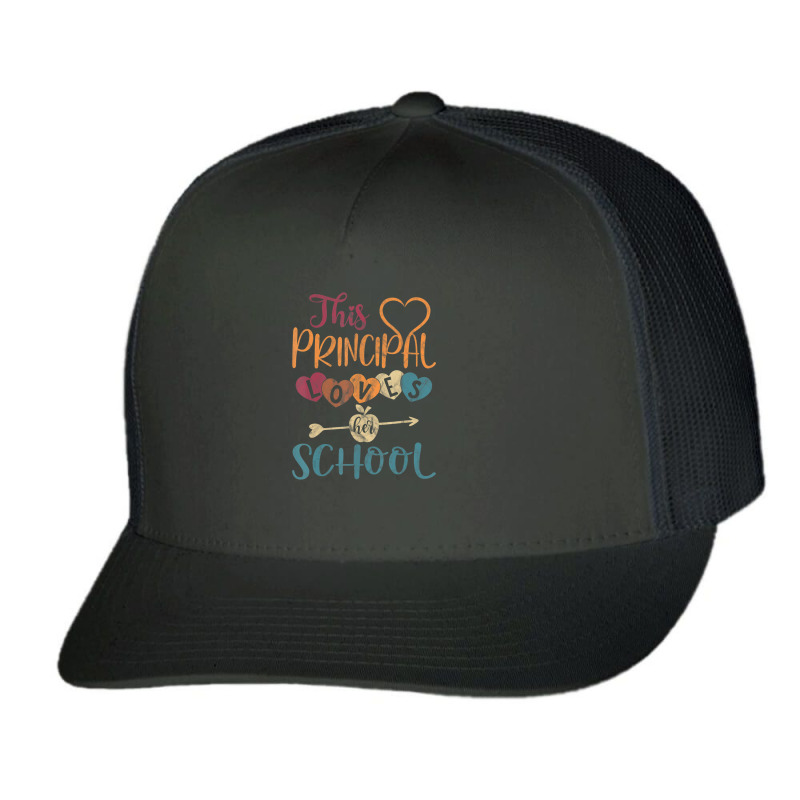 This Principal Loves Her School Teacher Principal Trucker Cap by kentuckykonpha9 | Artistshot