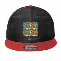 Flower Luxury Mandala Premium Scoop Camo Snapback | Artistshot