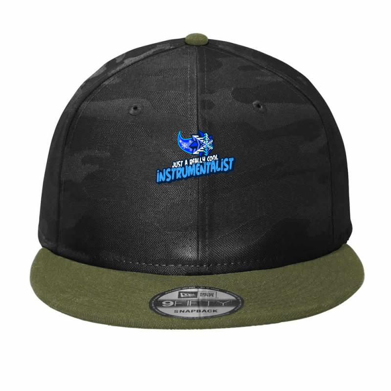 Just A Really Cool Instrumentalist Classic Camo Snapback by JamesMccollough | Artistshot